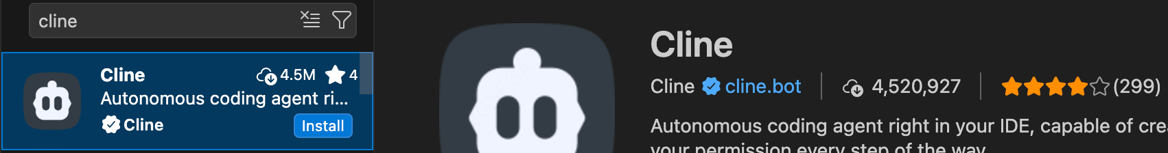 cline-vscode-install