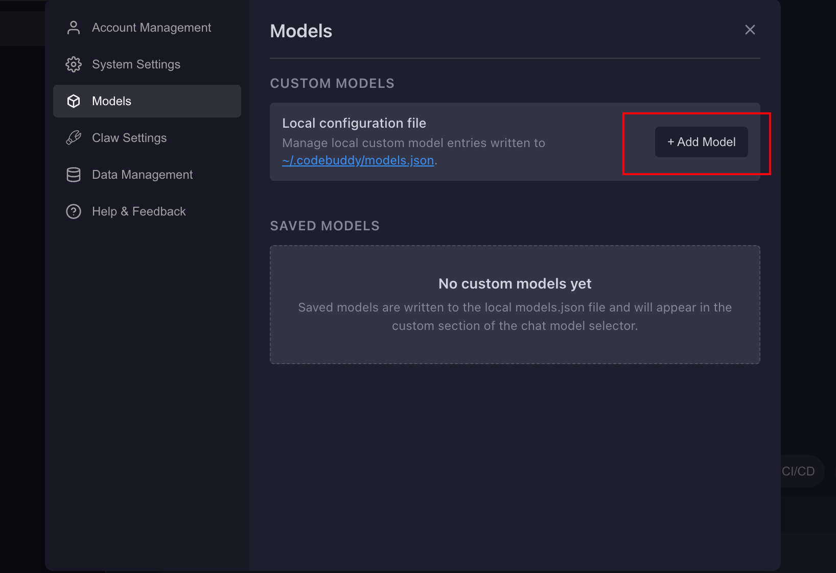 codebuddy-ide-add-model