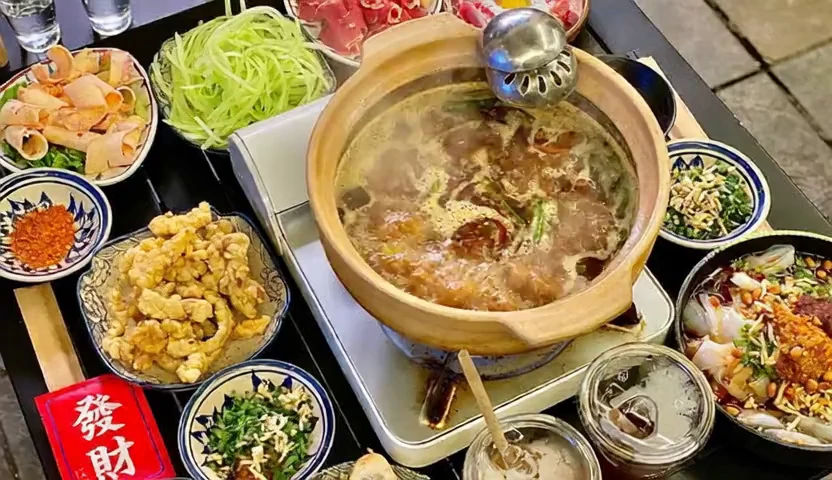 必富红豆牛肉火锅（喷水池店）