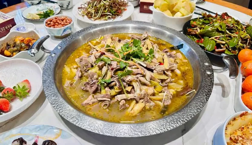 陈三娃泡姜鸡