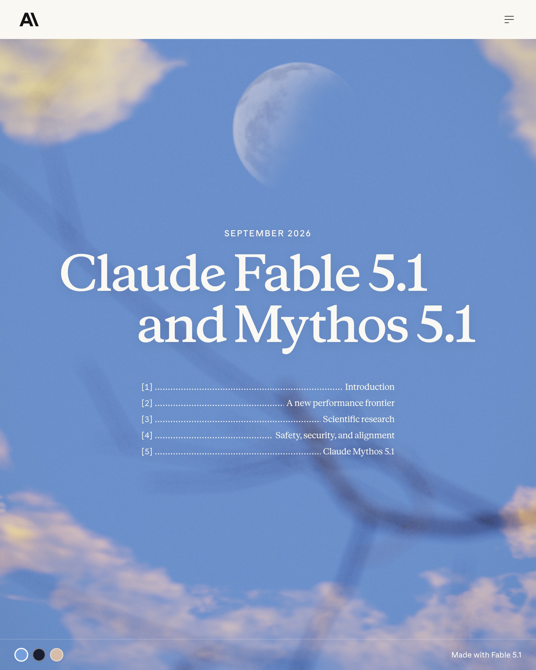 Claude Fable 5.1 和 Mythos 5.1 区别在哪？封面图