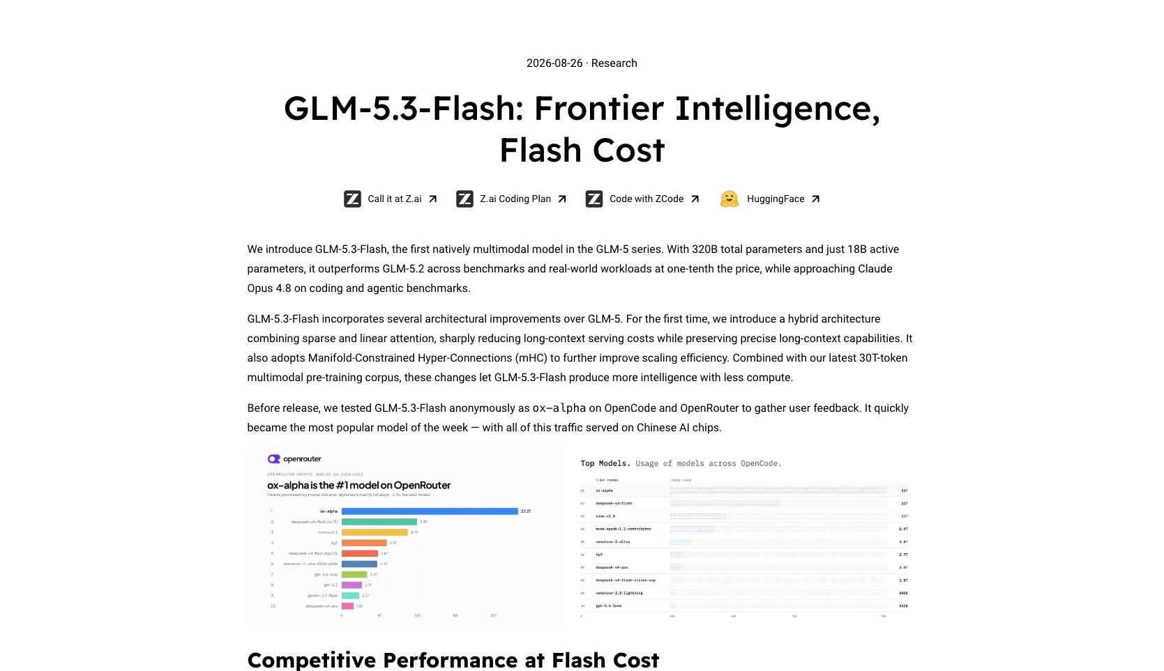 GLM-5.3-Flash 是什么?Ox Alpha 真身、价格与使用教程全解封面图