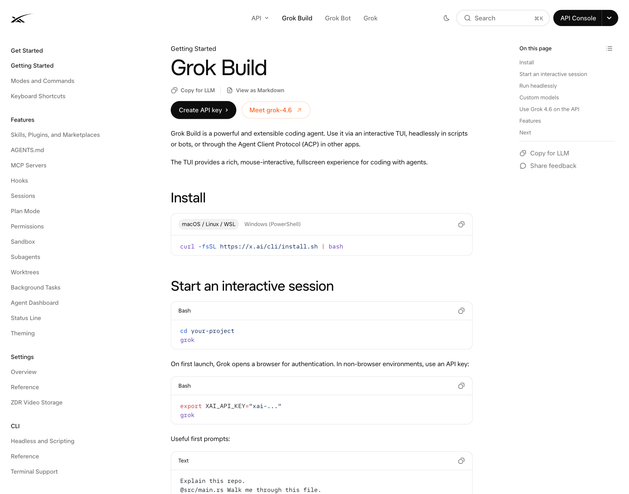 Grok Build 通过 ACP 集成编辑器示意