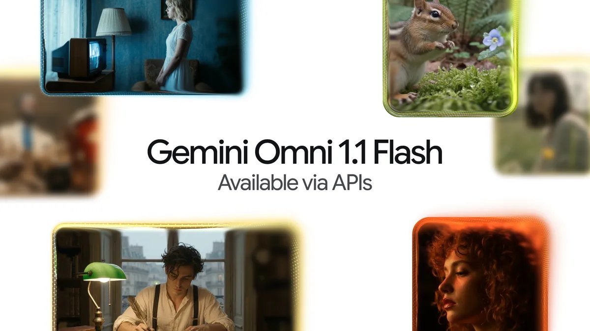 Gemini Omni 1.1 Flash 是什么?五大新功能、价格与中文上手教程(2026)封面图