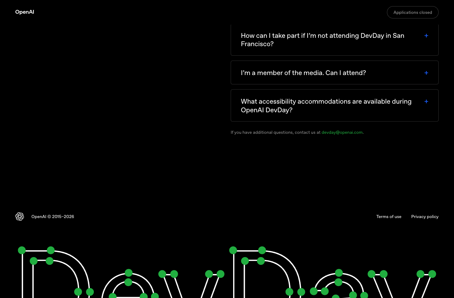 DevDay Exchanges 八城巡回：东京、首尔、巴黎、柏林等城市列表